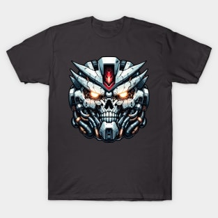 Biomech Skull S01 D52 T-Shirt